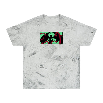 Demon Robin Comfort Colors® Color Blast Tie Dye Unisex Anime Tee