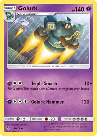 Golurk 044/73 - Shining Legends