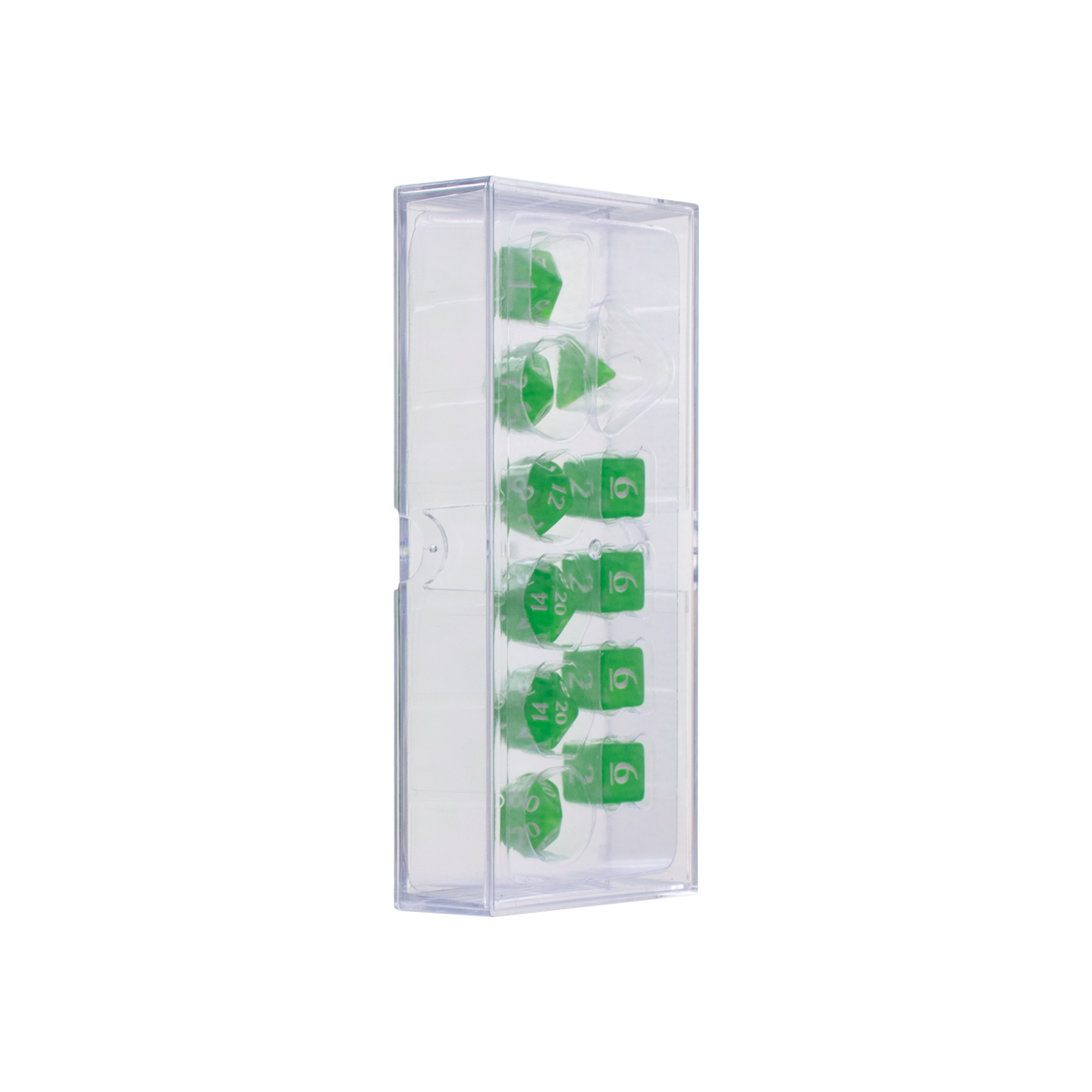 Ultra PRO: 11-Dice Set - Eclipse (Lime Green)