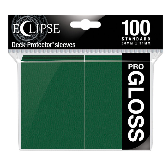 Deck Protector Sleeves: Eclipse Gloss Standard - Forest Green (100ct)