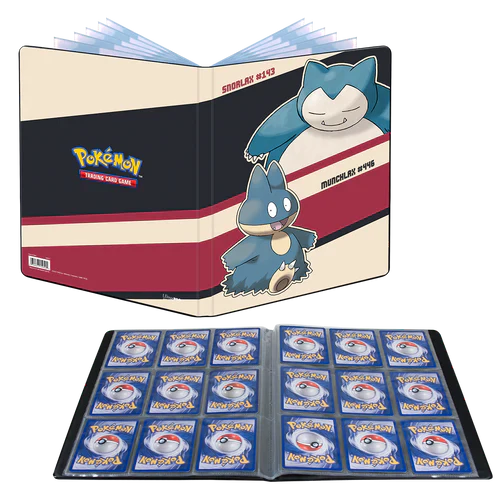 Ultra Pro Pokemon: Snorlax & Munchlax 9-Pocket Portfolio