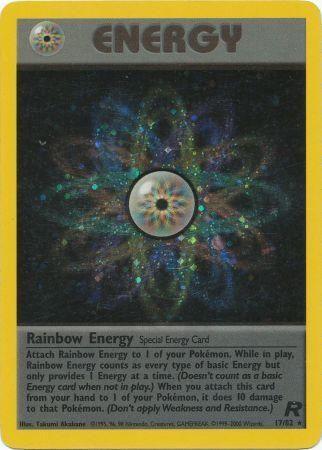 Rainbow Energy 017/82 - Team Rocket Unlimited Holofoil