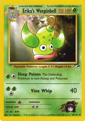 Erika's Weepinbell 049/132 - Gym Heroes Unlimited