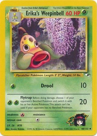 Erika's Weepinbell 048/132 - Gym Heroes Unlimited
