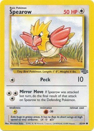Spearow 062/64 - Jungle Unlimited