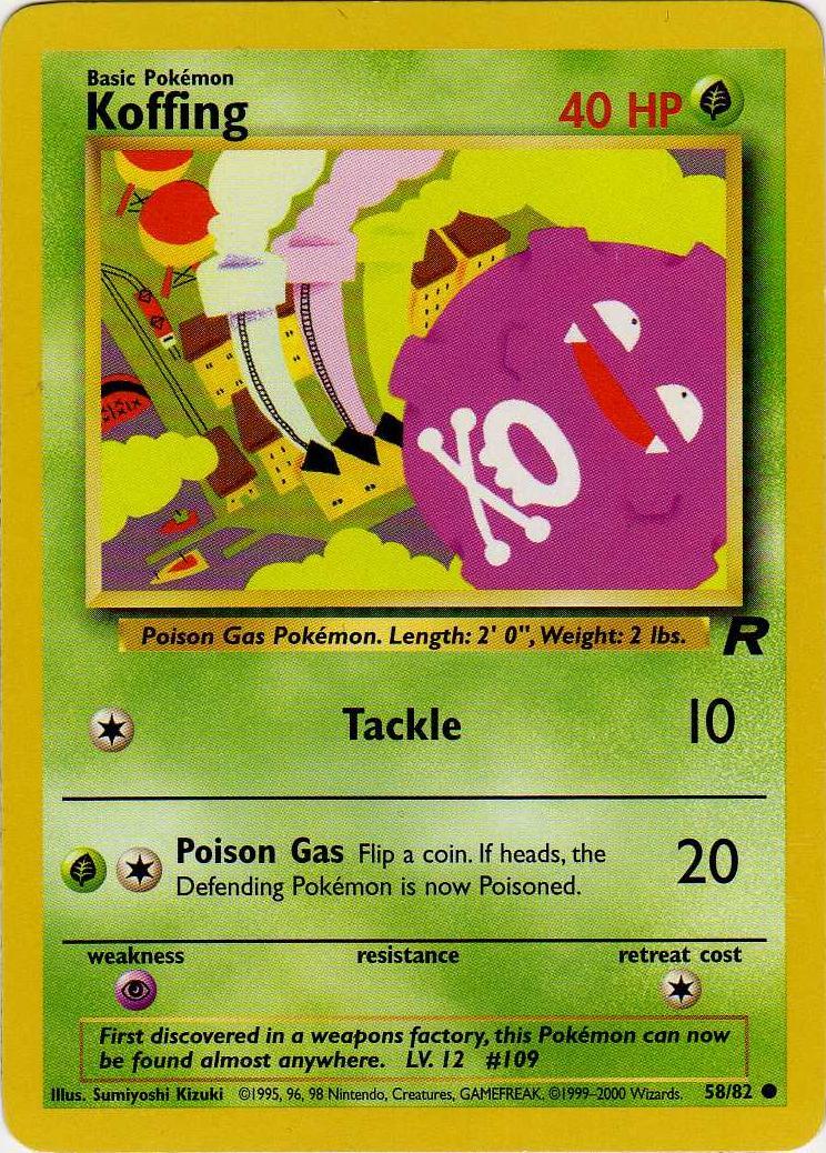 Koffing 058/82 - Team Rocket Unlimited