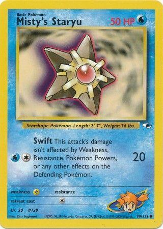 Misty's Staryu 090/132 - Gym Heroes Unlimited