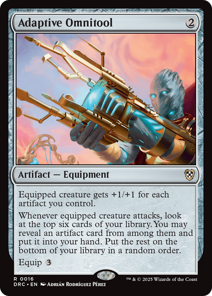 Adaptive Omnitool (DRC-016) - Commander: Aetherdrift