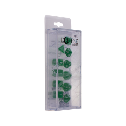 Ultra PRO: 11-Dice Set - Eclipse (Forest Green)