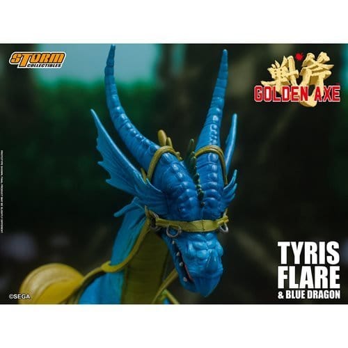 Goldene Axt Tyris Flare &amp; Blue Dragon Actionfigur im Maßstab 1:12