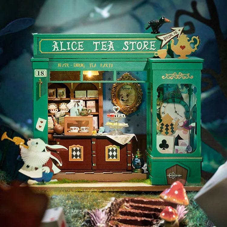 Rolife: Alice's Tea Store DIY-Miniaturhaus-Bausatz