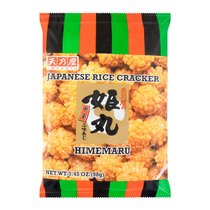 AMANOYA Japanese Rice Crackers , Mildly Spicy, 3.45oz