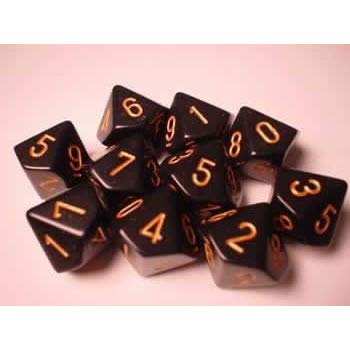 Chessex d10 Set of 10 Dice