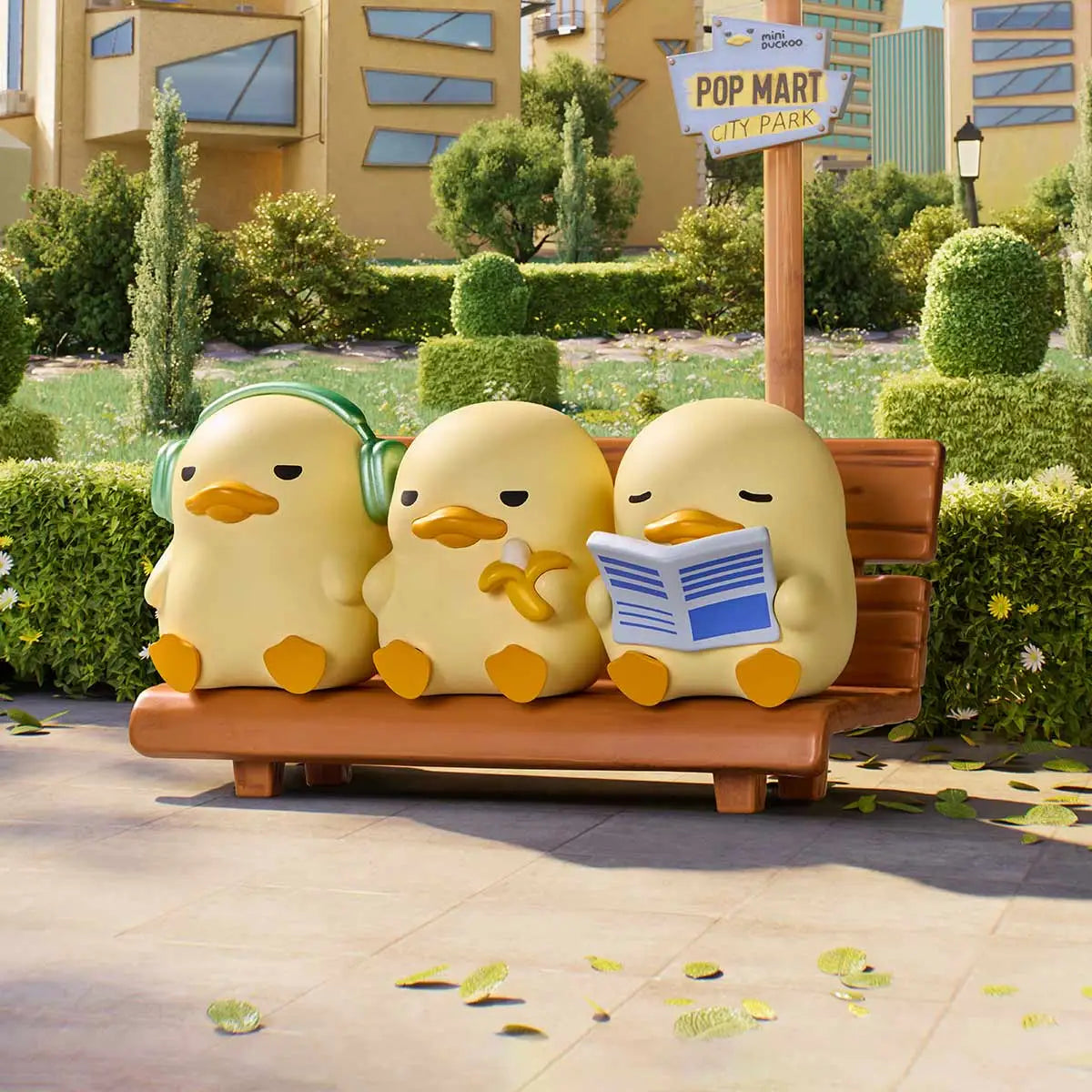 mini DUCKOO Citywalk Series Figures Blind Box