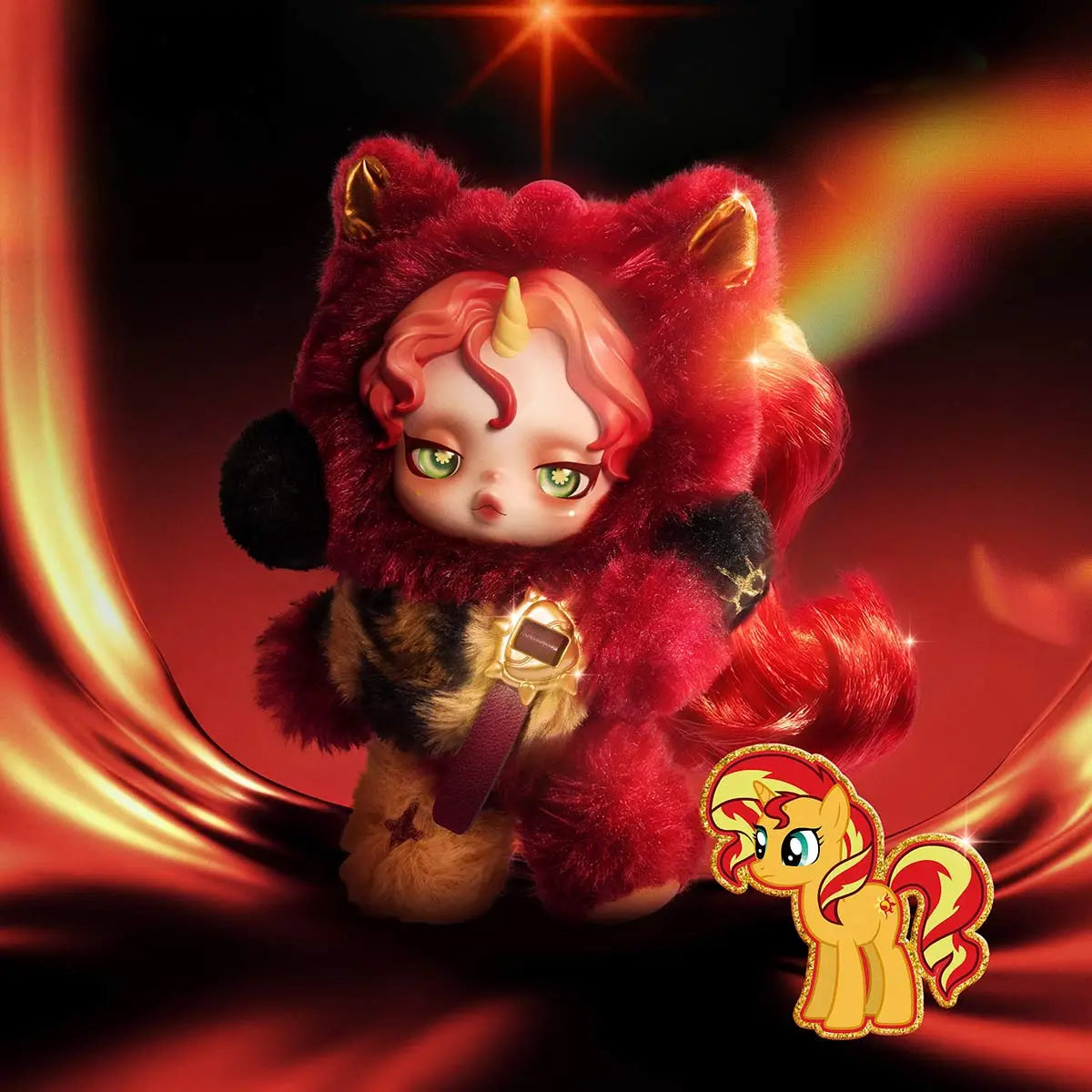 SKULLPANDA x My Little Pony Series Plush Doll Pendant Blind Box