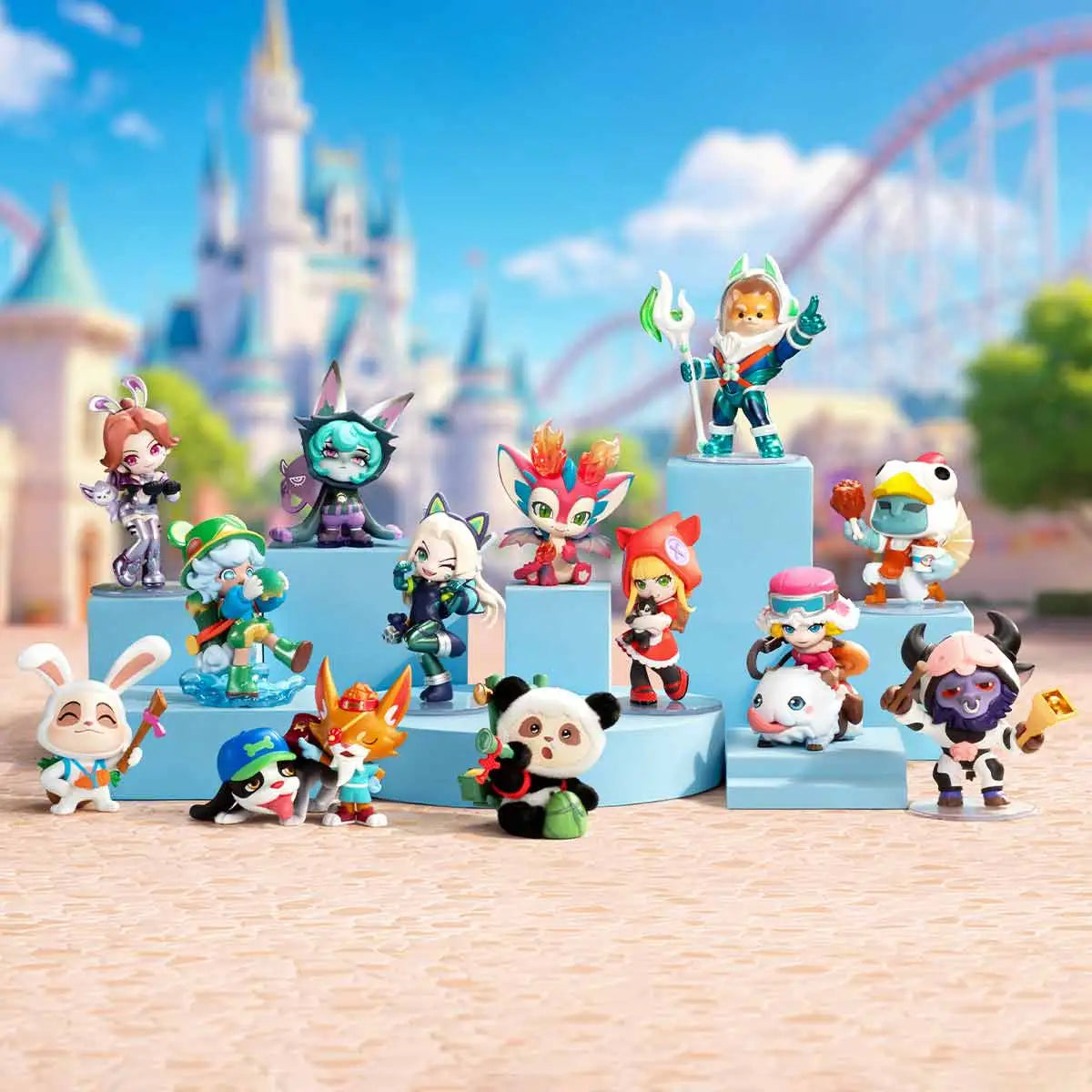 League of Legends Clash of the Cuties Series Figures Blind Box