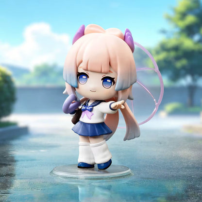 Genshin Impact Academy's Light and Shadow Poetry Chibi Series Figures Blind Box
