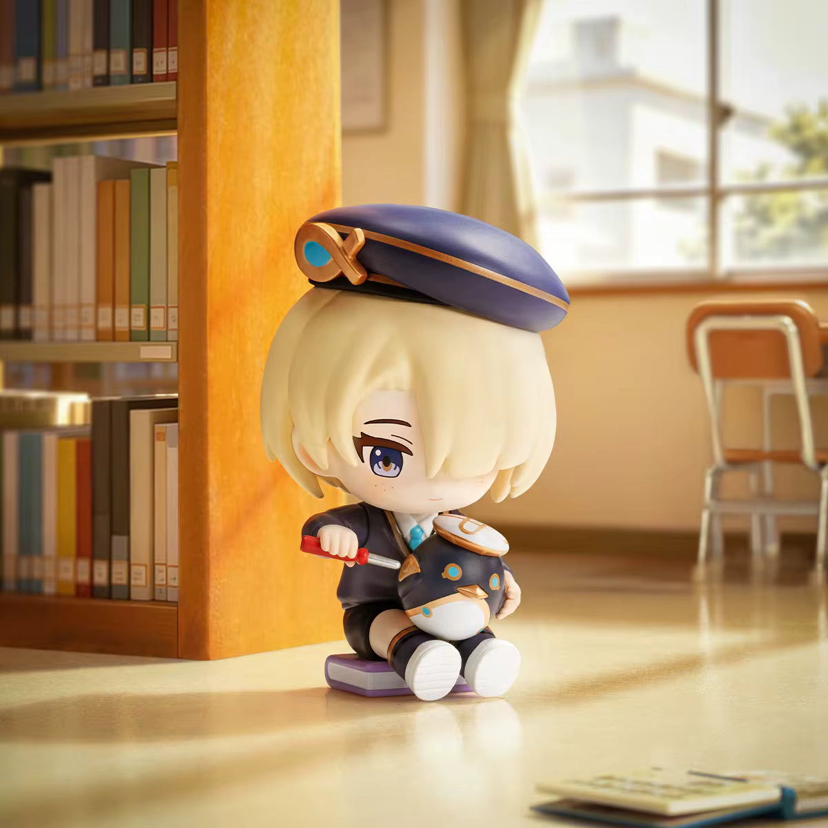 Genshin Impact Academy's Light and Shadow Poetry Chibi Series Figures Blind Box