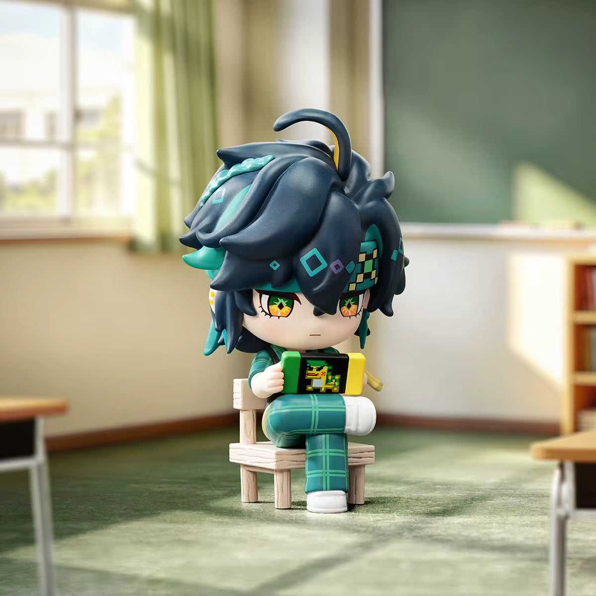 Genshin Impact Academy's Light and Shadow Poetry Chibi Series Figures Blind Box