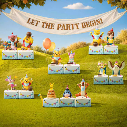 Disney Winnie the Pooh Let's Party! Series Figures Blind Box