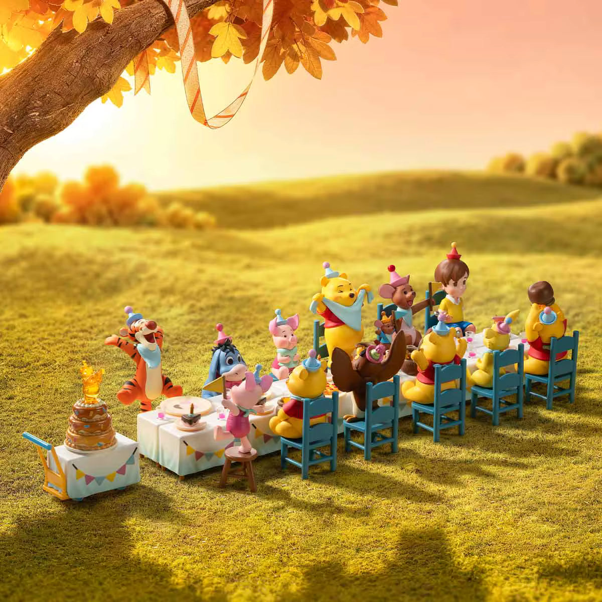 Disney Winnie the Pooh Let's Party! Series Figures Blind Box