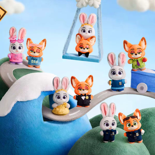 Zootopia Ace Duo Series Plush Pendant Blind Box