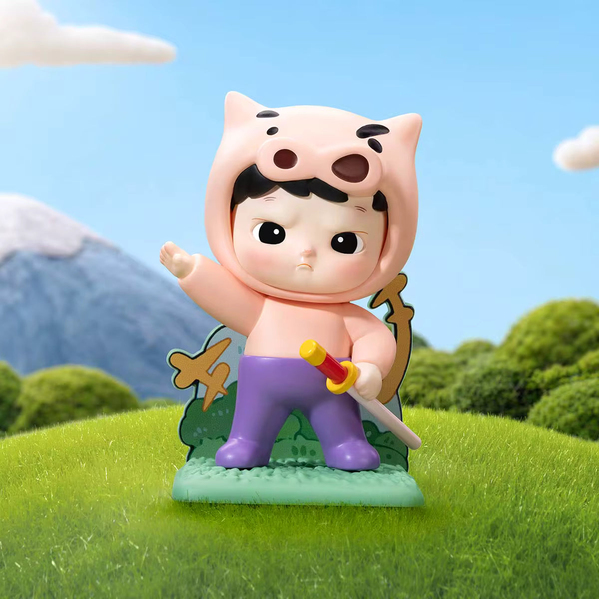 HACIPUPU × CRAYON SHINCHAN One Day in Kasukabe Series Figures Blind Box