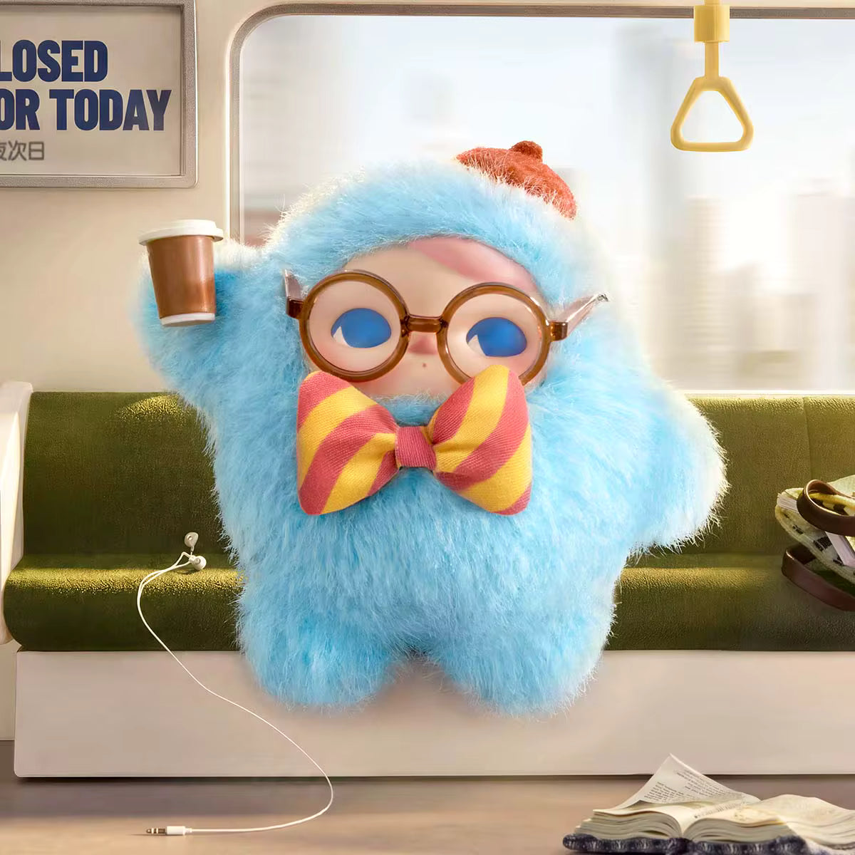 PUCKY Closed for Today Series Vinyl Plush Pendant Blind Box