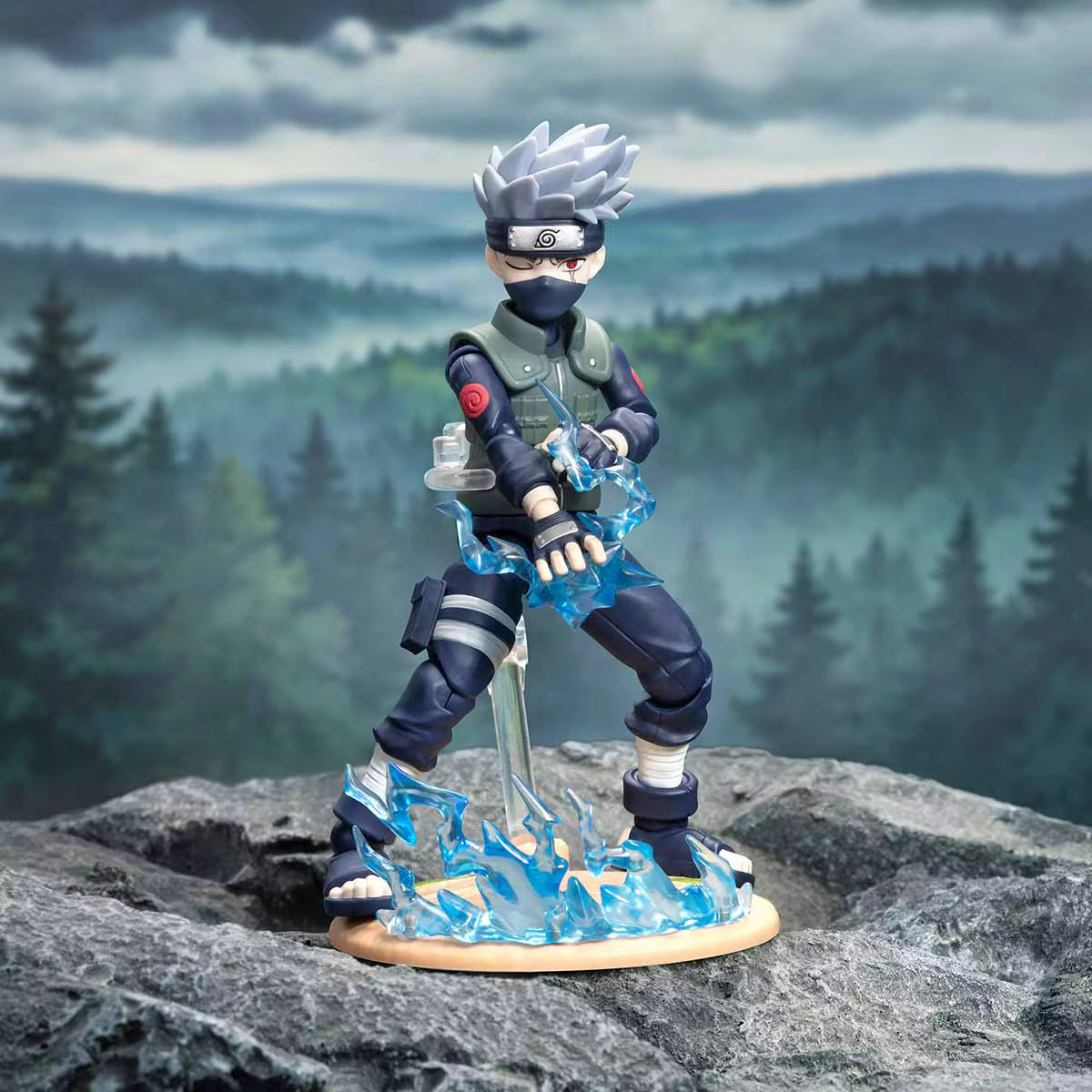 POP Action Classic NARUTO-Chunin NAME Exam Arc Series Figures Blind Box