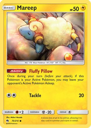 Mareep 075/214 - SM  Lost Thunder