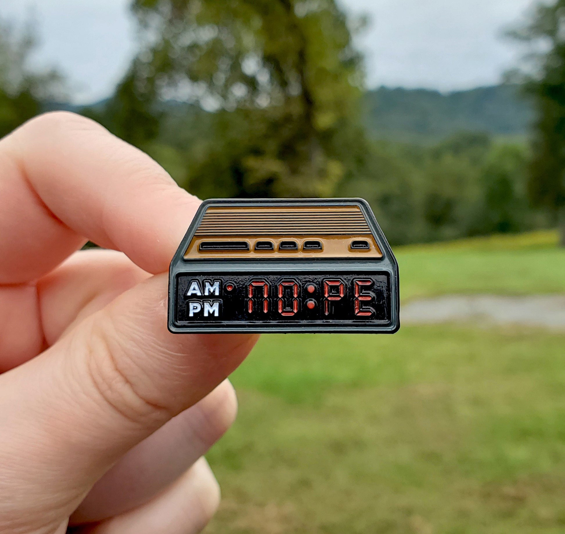 NOPE Alarm Clock Pin - Super Anime Store