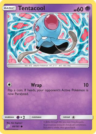 Tentacool 060/181 - SM  Team Up