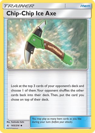 Chip-Chip Ice Axe 165/214 - SM  Unbroken Bonds
