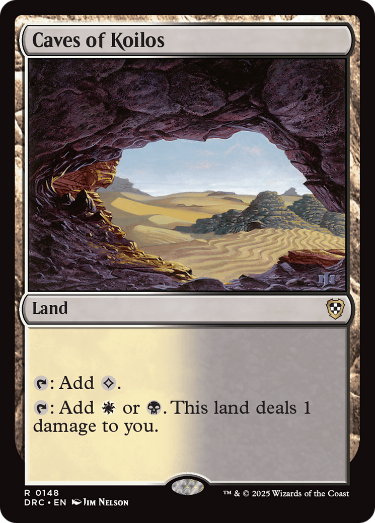 Caves of Koilos (DRC-148) - Commander: Aetherdrift