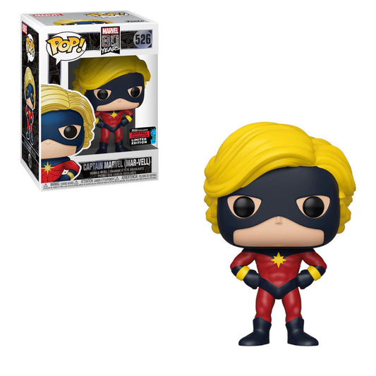 Funko POP! Marvel 80th - First Appearance Captain Marvel (Mar-Vell) Vinyl Figure #526 Fall Convention Exclusive [READ DESCRIPTION]