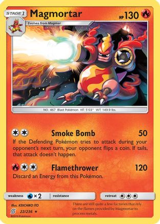 Magmortar 022/236 - SM  Unified Minds