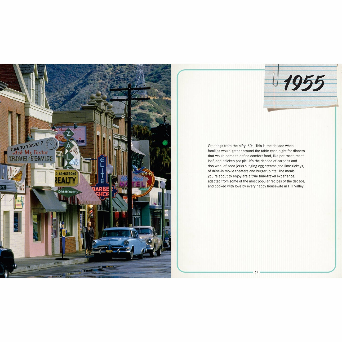 Back to the Future: The Official Hill Valley Cookbook hardcover book by Allison Robicelli