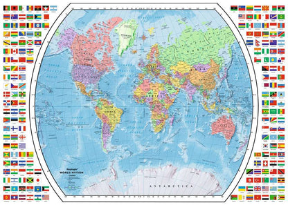 Puzzle: Political World Map