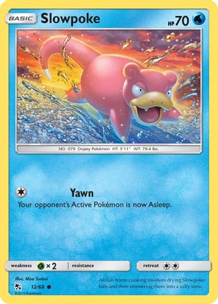 Slowpoke 012/68 - Hidden Fates