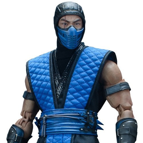 Mortal Kombat Sub-Zero Actionfigur im Maßstab 1:12 