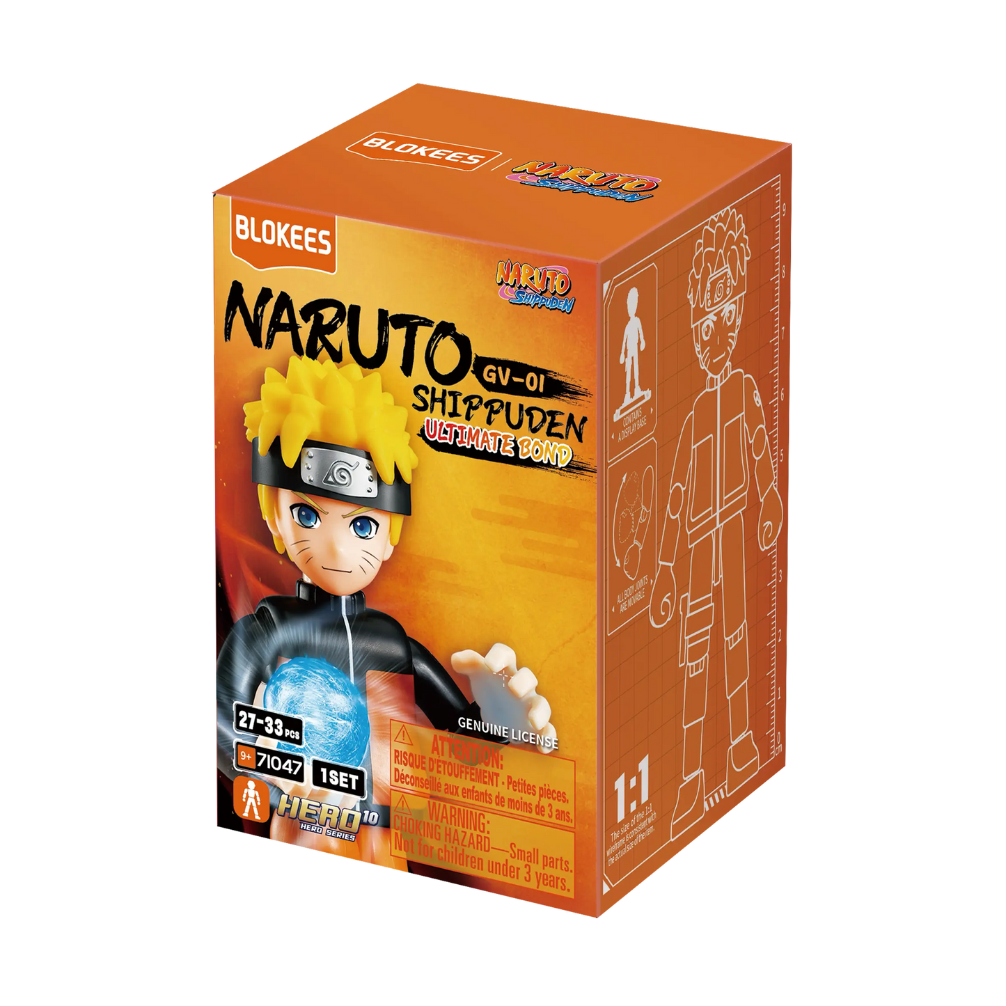 Blokees Naruto Shippuden GV01 Ultimate Bond – Blind Box Figure