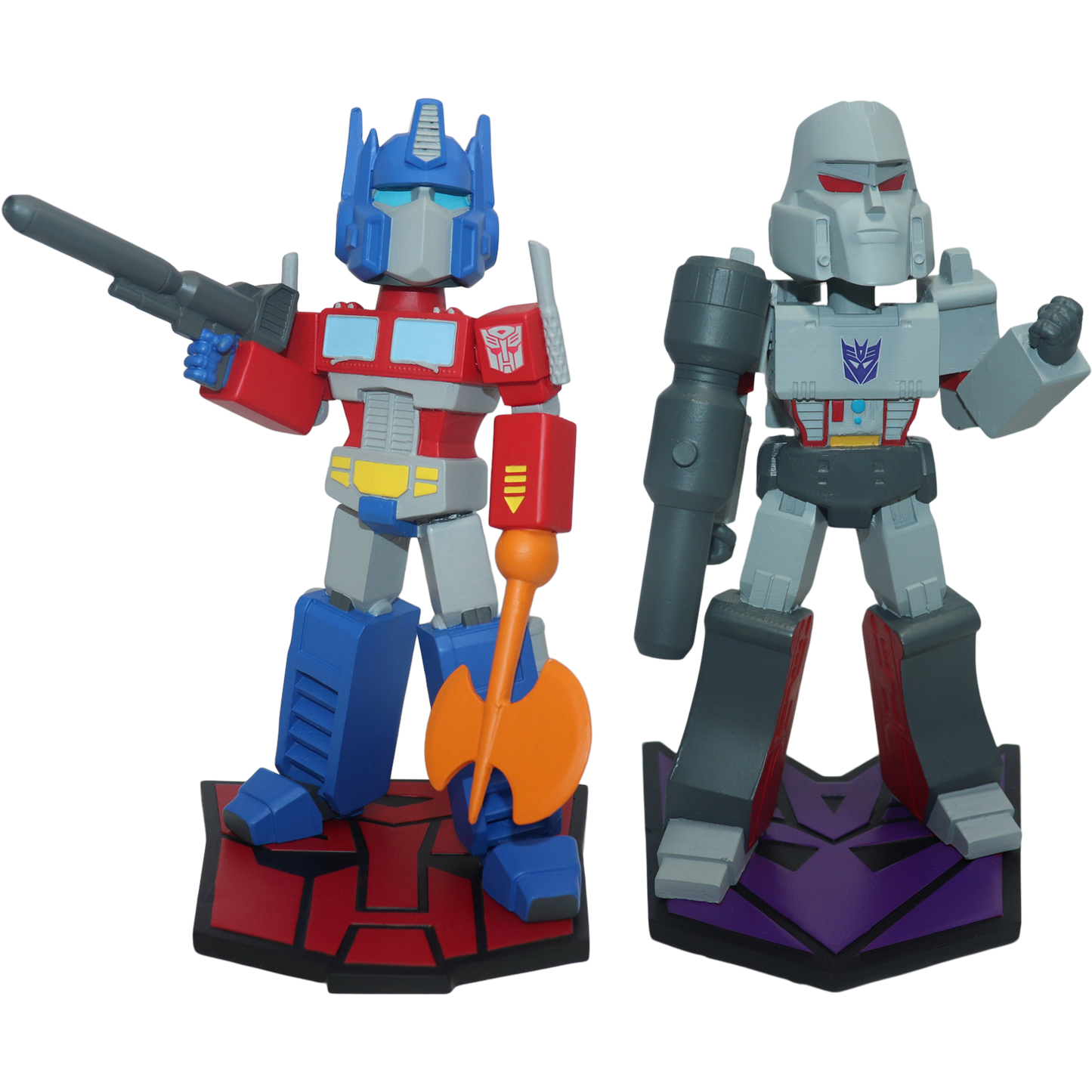 Transformers Optimus Prime vs Megatron Bobblehead Set (SDCC Exclusive)
