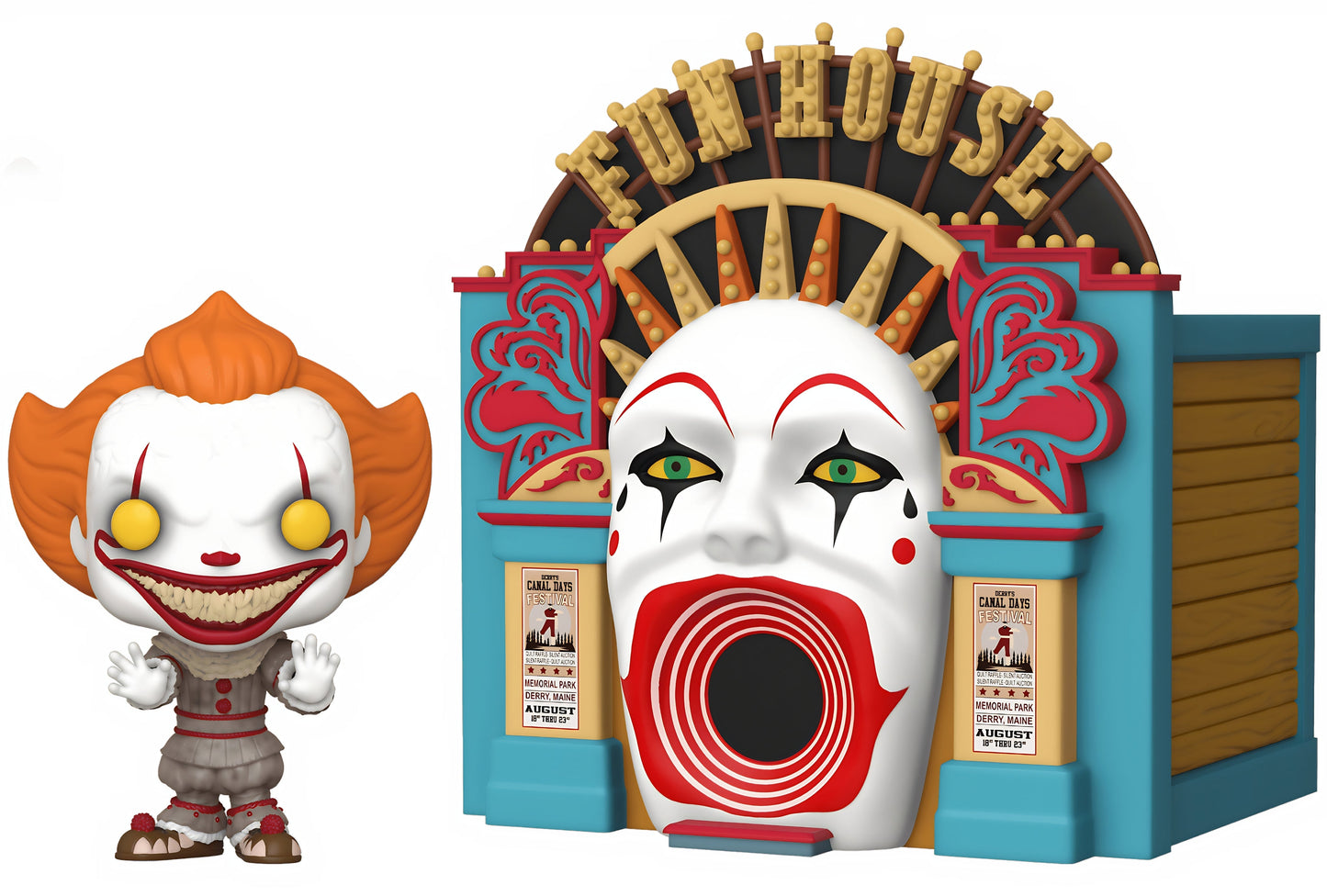 POP! Town (Movies): 10 IT (CH 2), Demonic Pennywise (Funhouse)