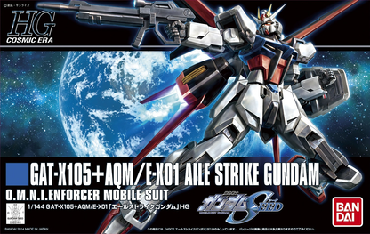 Bandai HGCE #171 1/144 GAT-X105 + AQM/E-X01 Aile Strike Gundam 'Gundam SEED' Model Kit