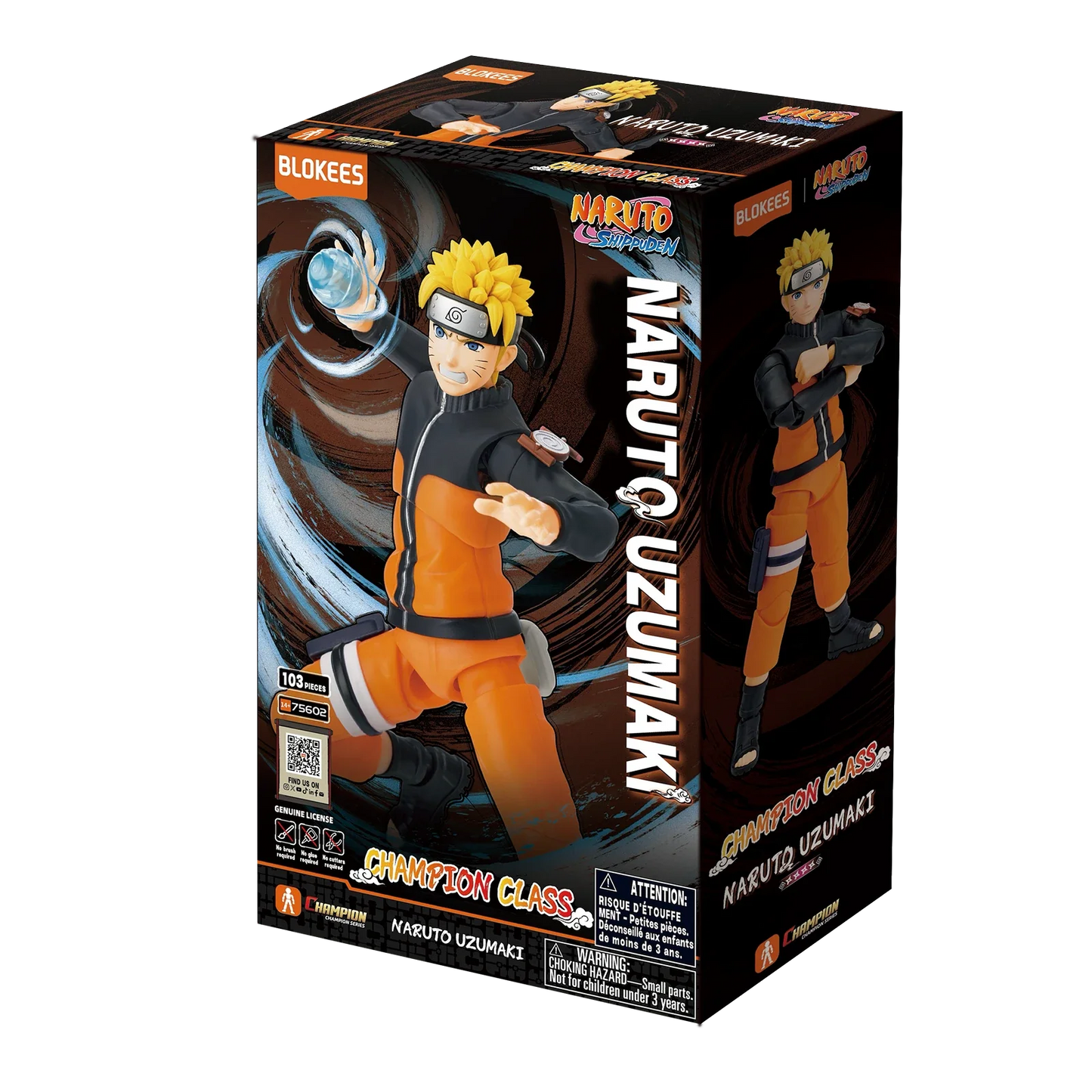 Blokees Naruto Champion Class 02 – Naruto Uzumaki Figure