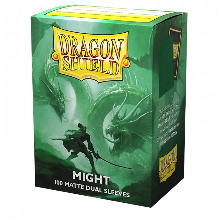 Dragon Shield: Standard 100ct Sleeves - Might (Dual Matte)