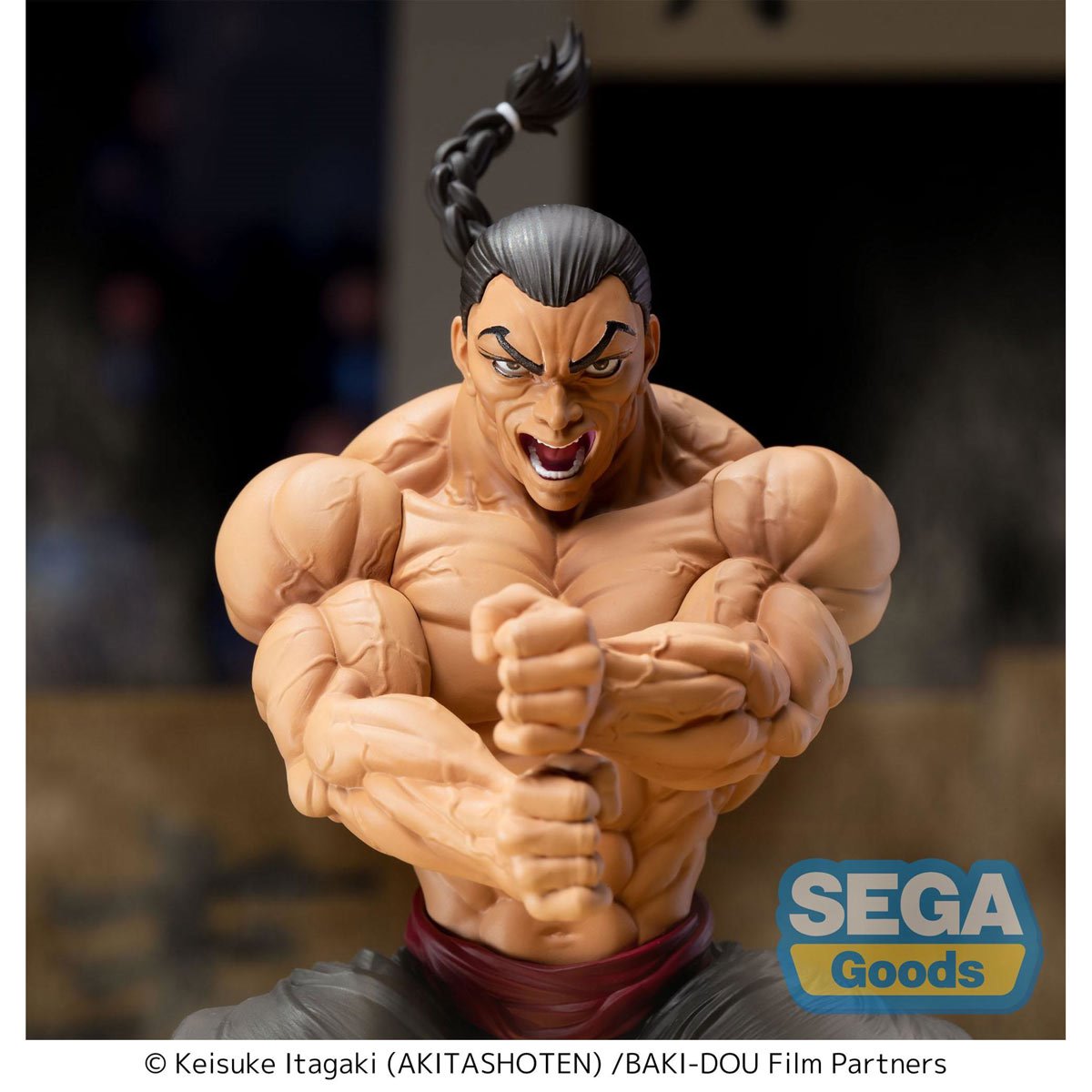Baki Hanma Kaioh Retsu Luminasta Statue