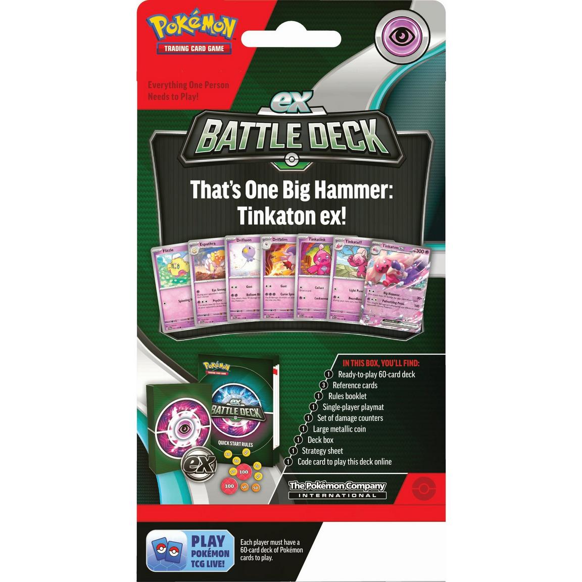 Pokemon: Ex Battle Deck - Tinkaton ex