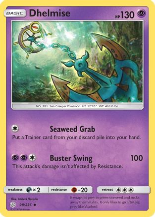 Dhelmise 098/236 - SM  Cosmic Eclipse