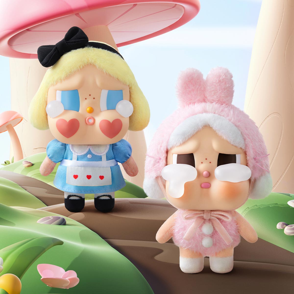 CRYBABY Crying Again Series Vinyl Face Plush Blind Box - POP MART